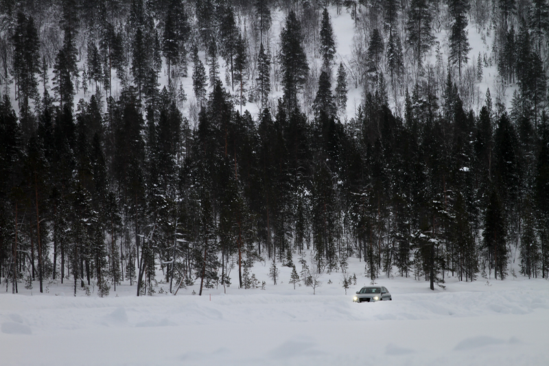 Illustration for article titled Flat Out At White Hell, The Northernmost Car Testing Center In The World